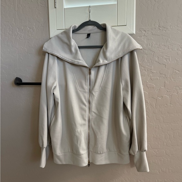 Oversized zip up jacket - Picture 2 of 4
